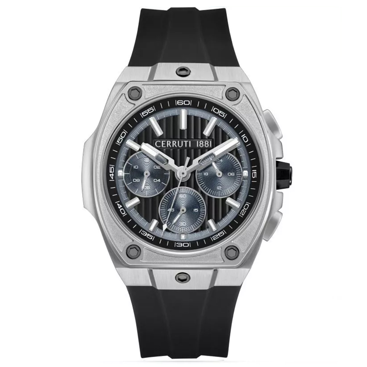 MONTRE CERRUTI HOMME M.FONCTION SILICONE